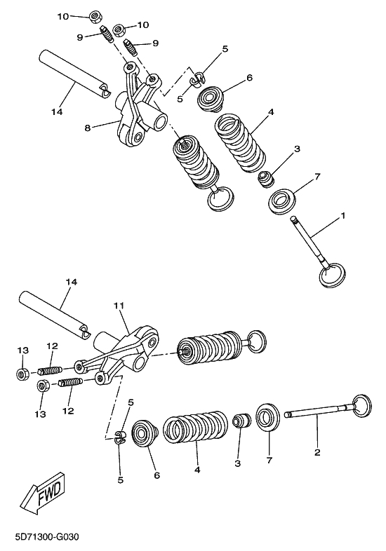 WR 125 Mallit