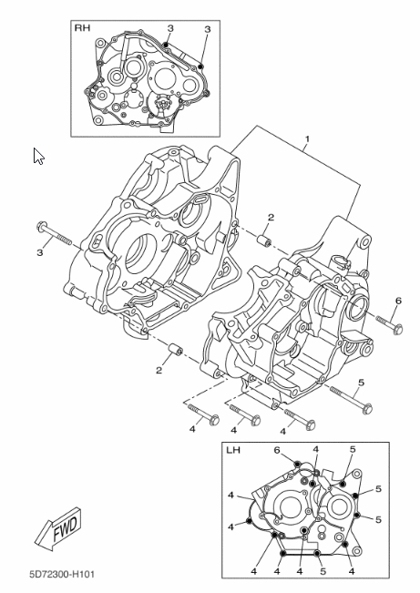 YZF 125 Mallit