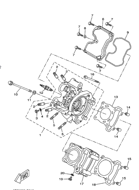 YZF 125 Mallit