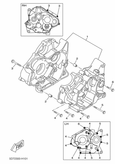 YZF 125 Mallit