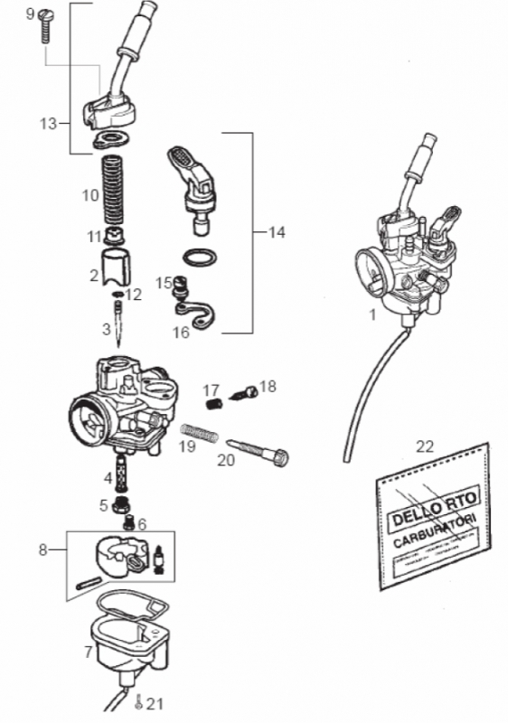 50 cc Enduro mallisto