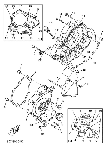 YZF 125 Mallit