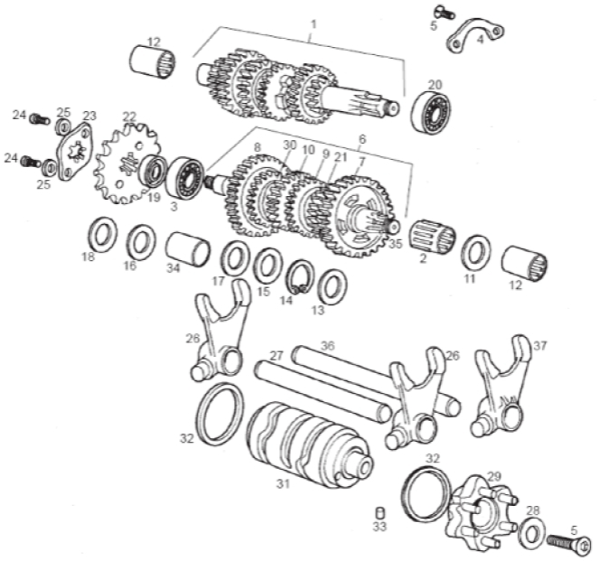 50 cc Enduro mallisto