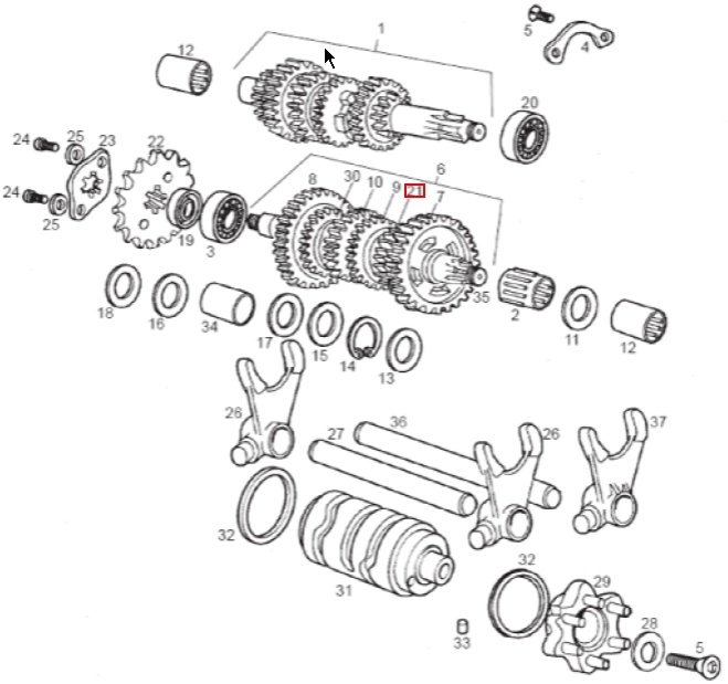 50 cc Enduro mallisto