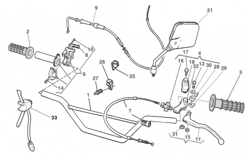 125 cc Alkuperäisosat