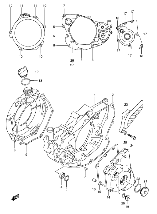 RMZ 250 Alkuperäisluettelot