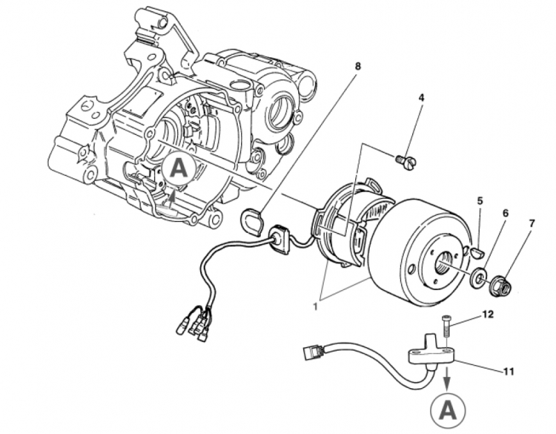 125 cc Alkuperäisosat