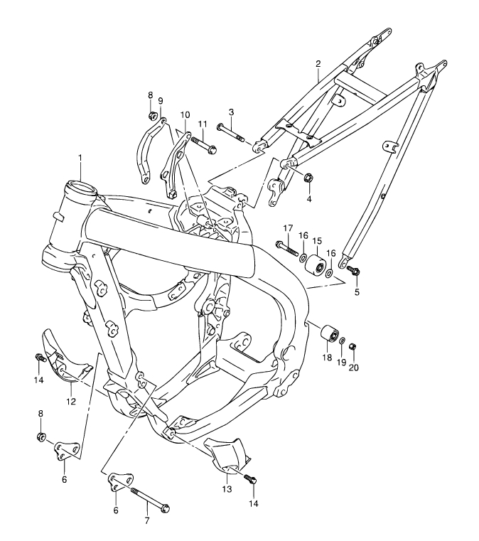 RMZ 250 Alkuperäisluettelot