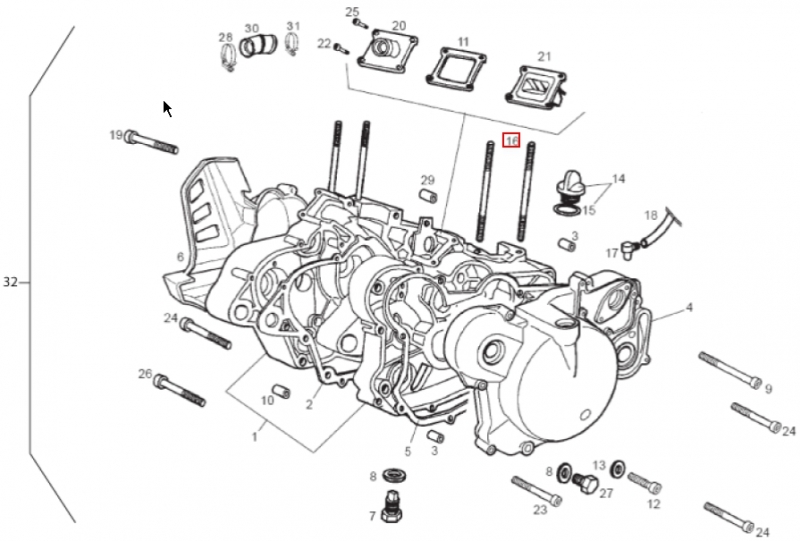 50 cc Enduro mallisto