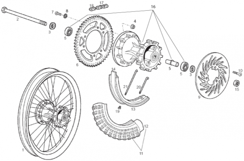 50 cc Enduro mallisto