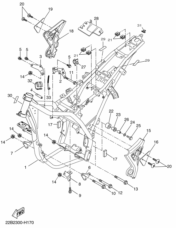 WR 125 Mallit