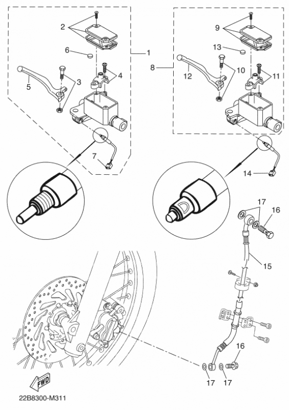 WR 125 Mallit