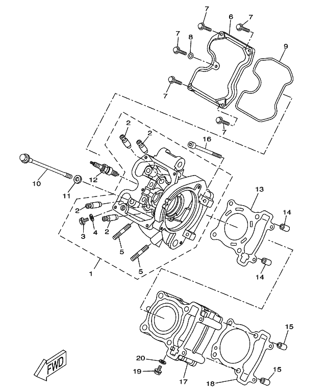 WR 125 Mallit