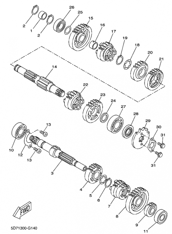 WR 125 Mallit