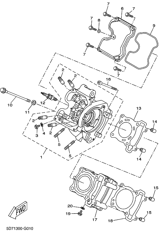 WR 125 Mallit