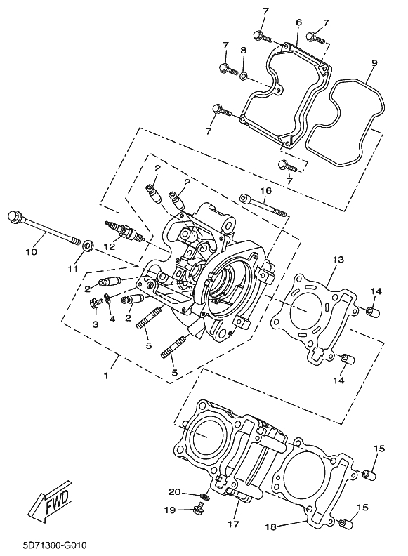 WR 125 Mallit