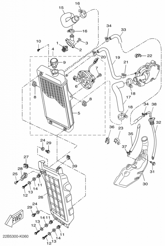 WR 125 Mallit