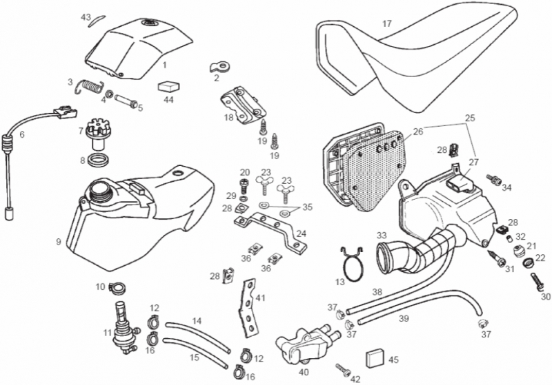 50 cc Enduro mallisto