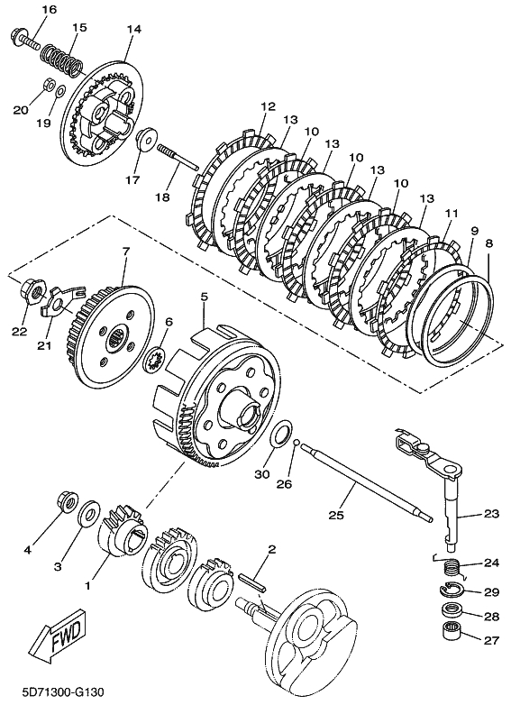 WR 125 Mallit