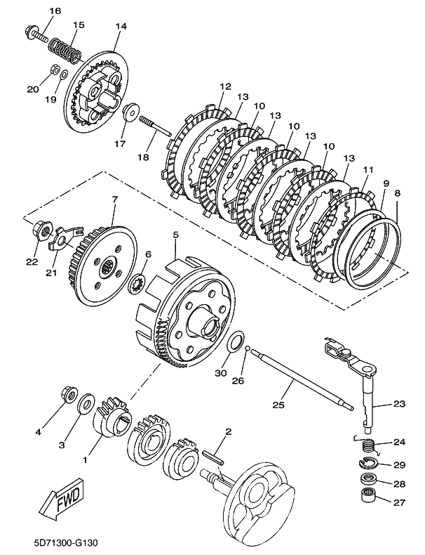 WR 125 Mallit