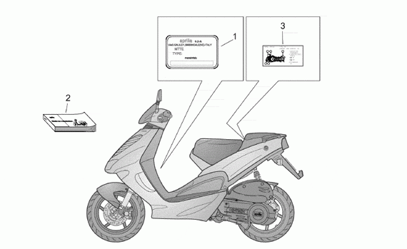 50 cc Scootterit