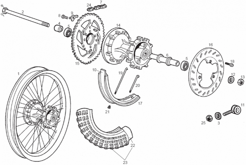 50 cc Enduro mallisto