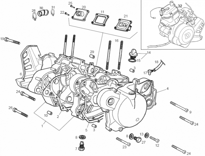 50 cc Enduro mallisto