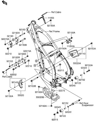 RMZ 250 Alkuperäisluettelot