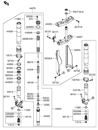 RMZ 250 Alkuperäisluettelot