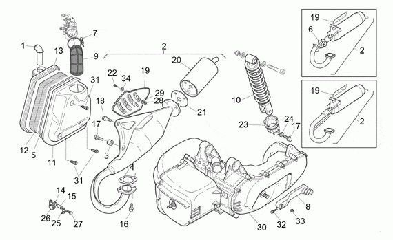 50 cc Scootterit