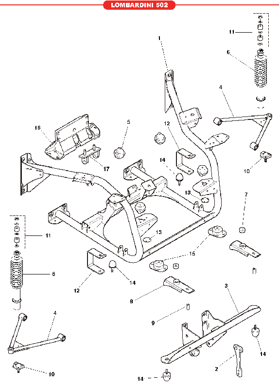 MicroCar mallikoht. osat