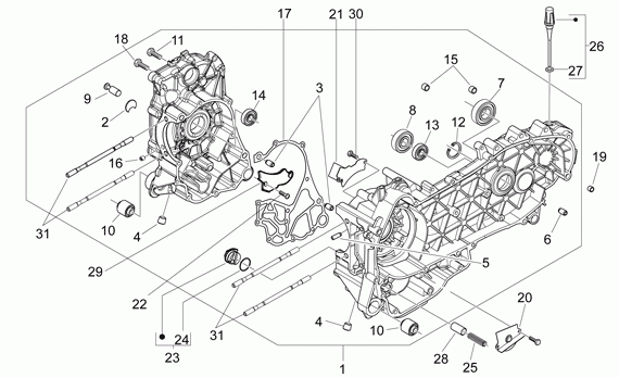 125-300 cc Scootterit