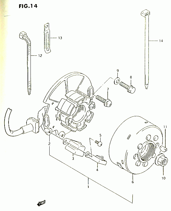 RM-250 Alkuperäisluettelot