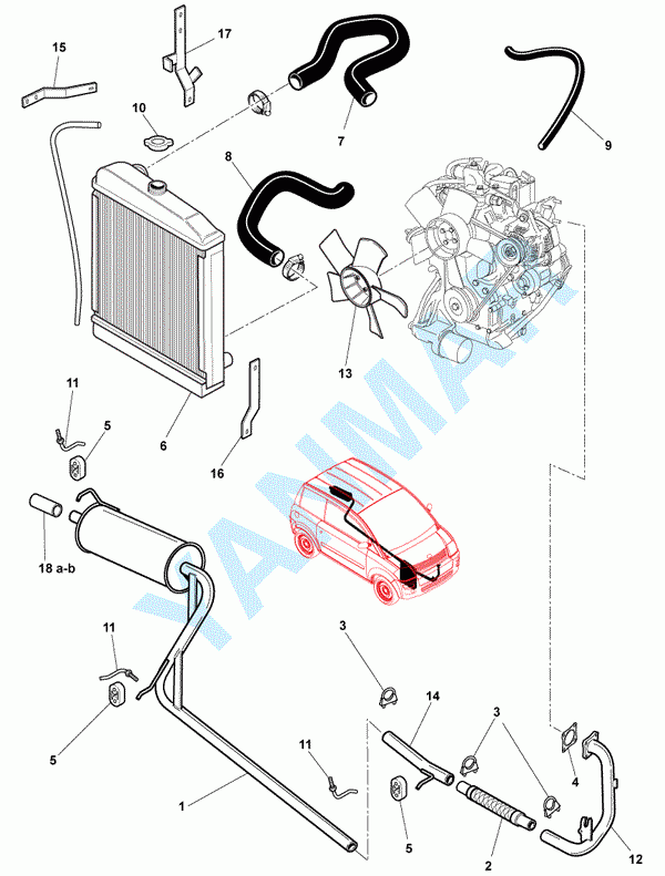 MicroCar mallikoht. osat