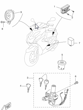 50 cc Scootterit