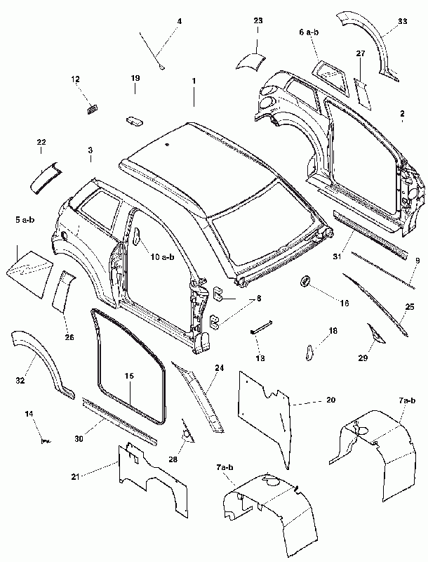 MicroCar mallikoht. osat