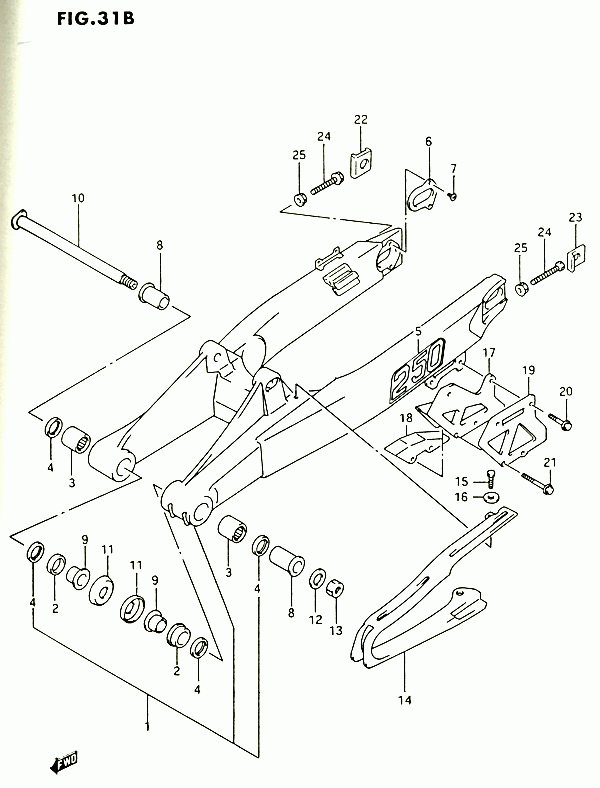 RM-250 Alkuperäisluettelot