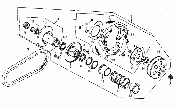 50-180 cc Nelipyörät