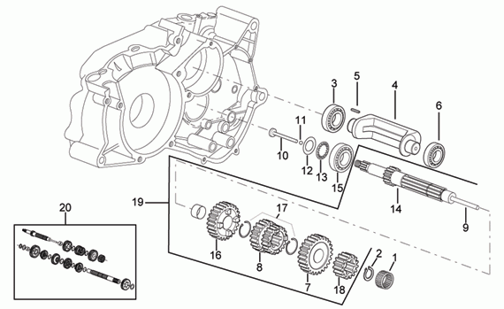 50 cc Vaihteelliset mallit