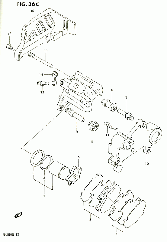 RM-250 Alkuperäisluettelot