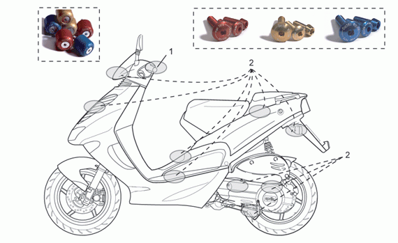 50 cc Scootterit