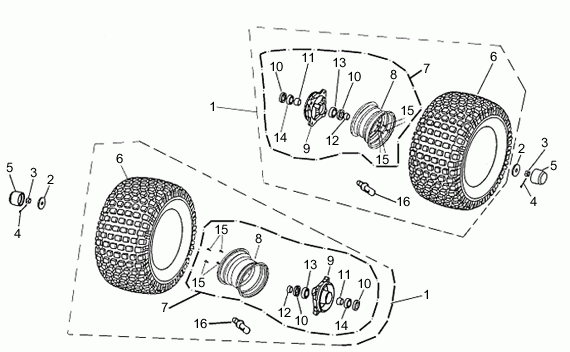 50-180 cc Nelipyörät