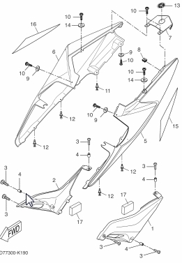 YZF 125 Mallit