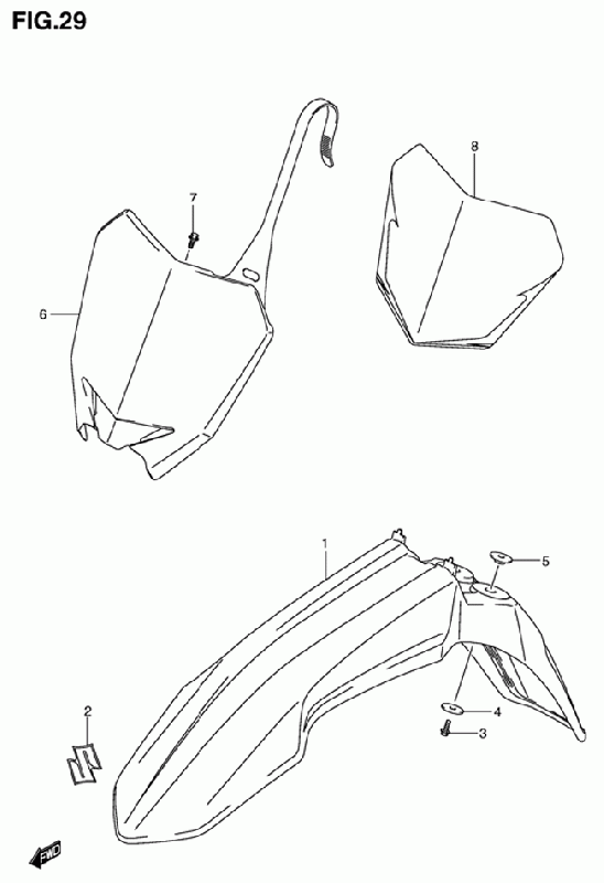 RMZ 250 Alkuperäisluettelot