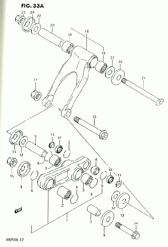 RM-250 Alkuperäisluettelot