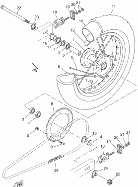 WR 125 Mallit