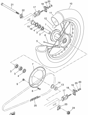 WR 125 Mallit