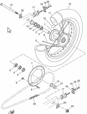 WR 125 Mallit