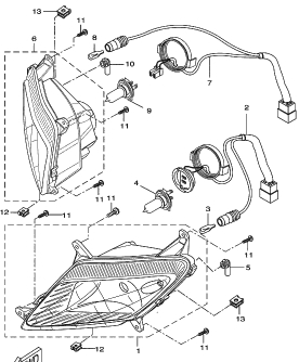 YZF 125 Mallit