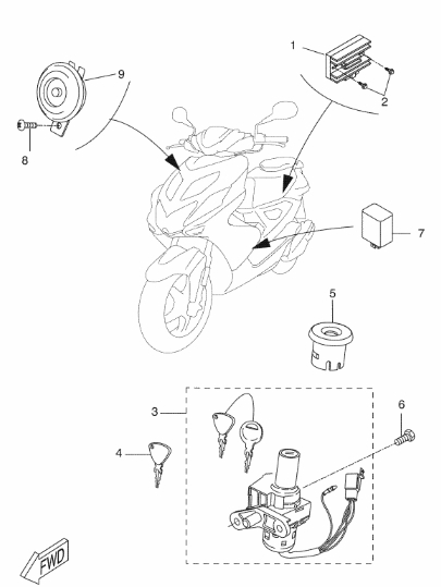 50 cc Scootterit